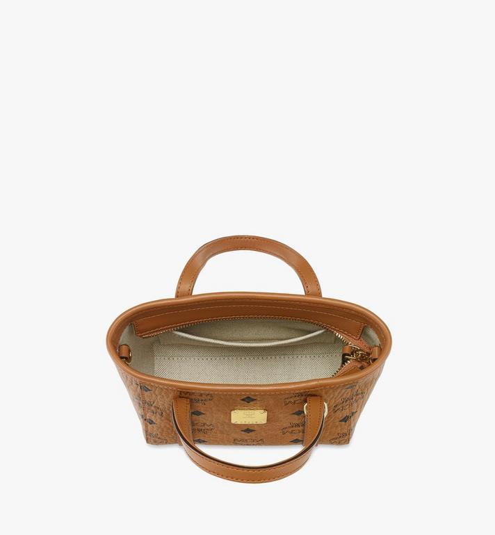 X-Mini Toni トップジップ ショッパーバッグ - ヴィセトス コニャック