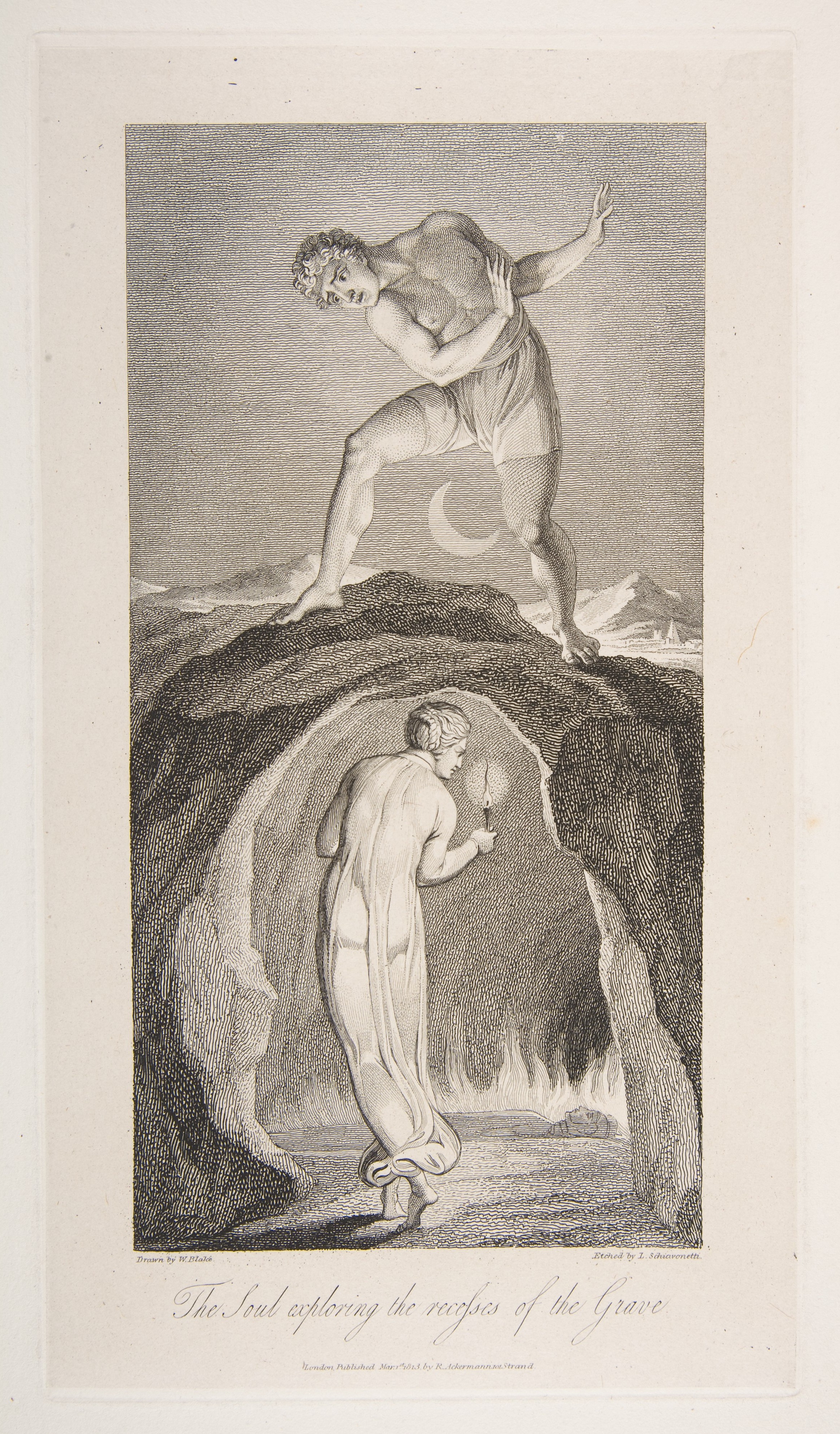 After William Blake - The Soul Exploring the Recesses of the Grave