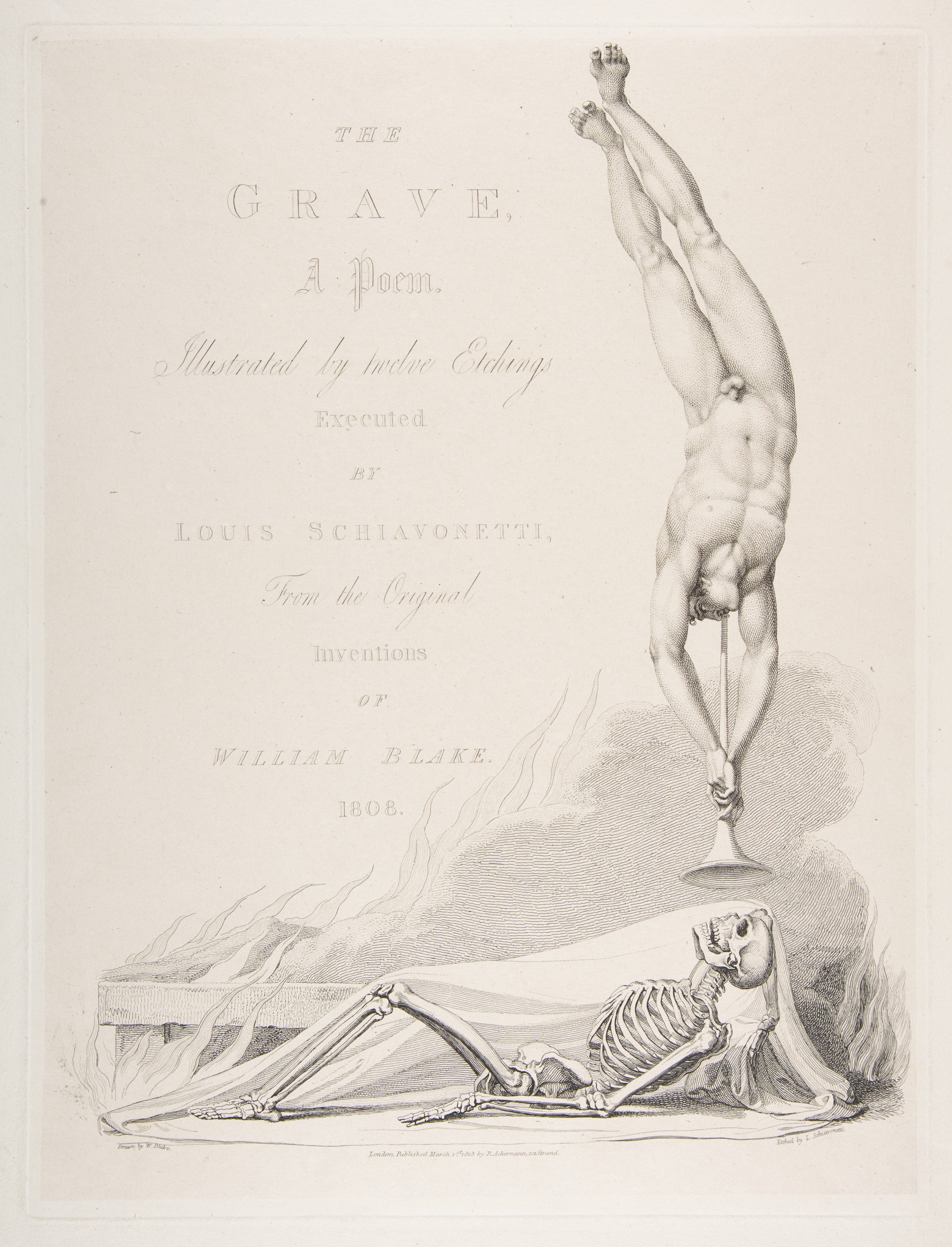 After William Blake - The Skeleton Re-Animated, Title Page to 