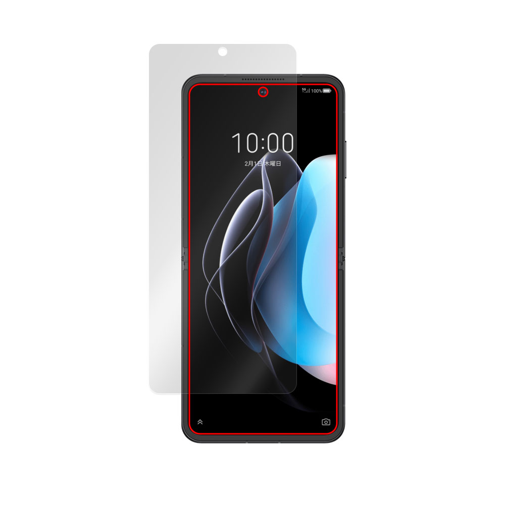 nubia Flip 5G メインディスプレイ 保護 フィルム OverLay FLEX 高光沢