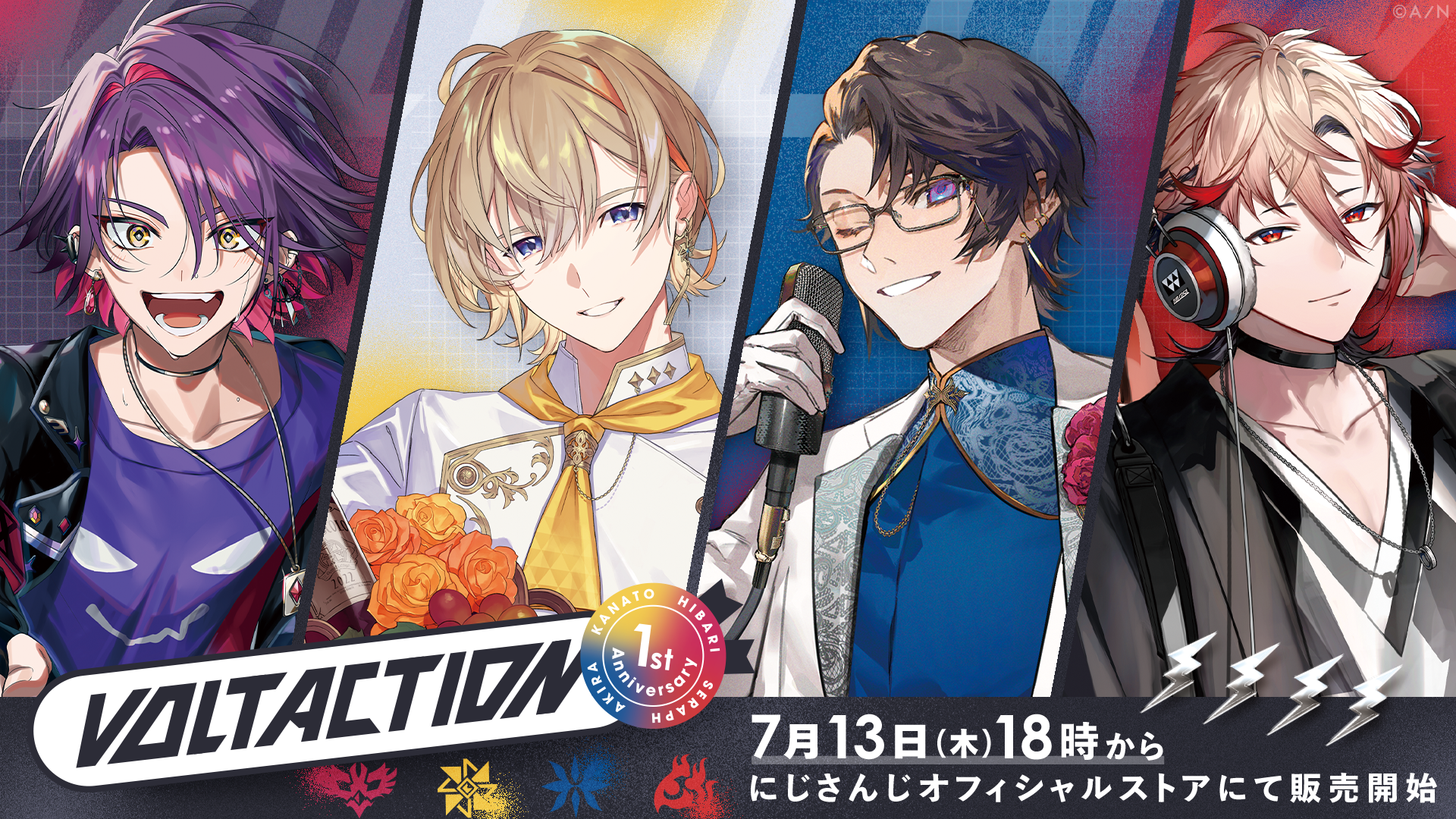 セラフ・ダズルガーデン 缶バッジ にじフェス LIVE VOLTACTION セラフ