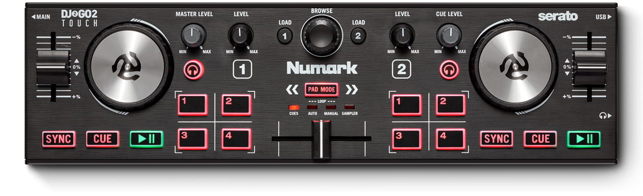 Numark DJ2GO2 Touch DJ Controller - buy online | USA