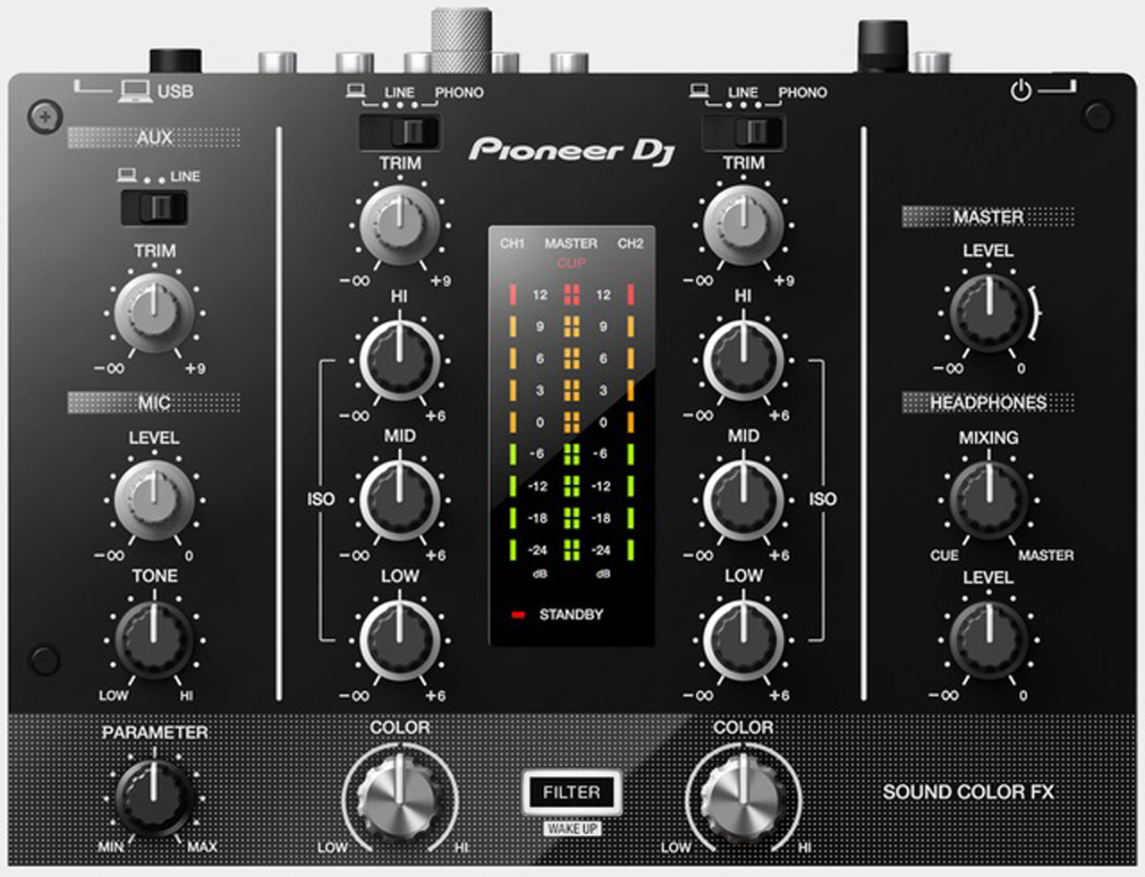 Pioneer DJ DJM-250MK2 DJ Mixer - buy online | USA
