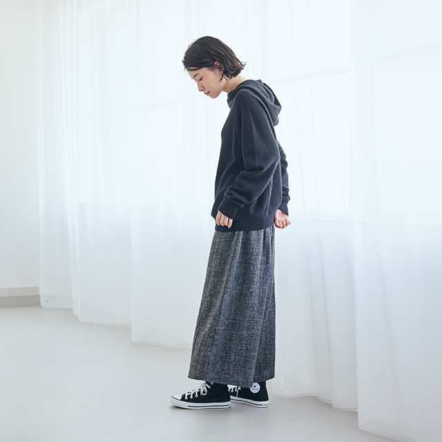 麻とウールツイード ワイドパンツ｜衣料品｜中川政七商店 公式サイト