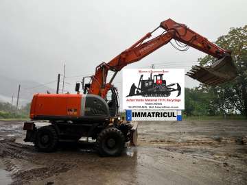 Excavator (wheeled) Hitachi Zx170w-3 used - Excavators (Wheeled