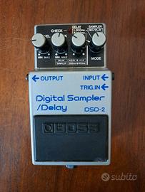 BOSS DSD-2 Digital Sampler / Delay – Made in Japan - Strumenti
