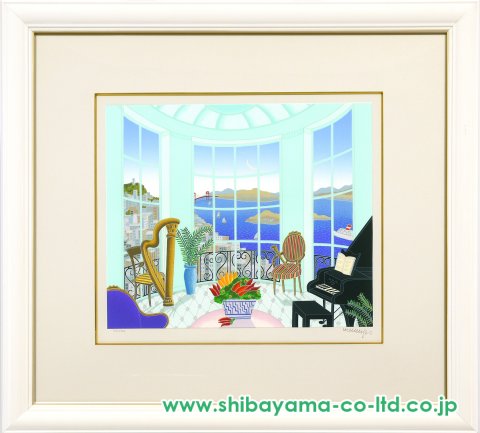 トーマス・マックナイト「ゴールデンゲートブリッジ」シルクスクリーン