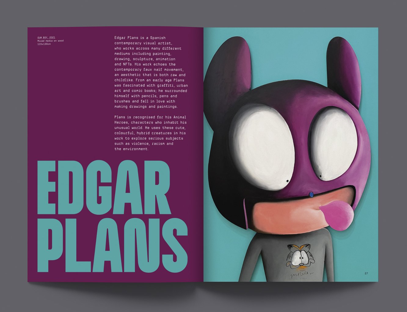 THE-ART-FORM: ISSUE 07: EDGAR PLANS COVER — The-Art-Form
