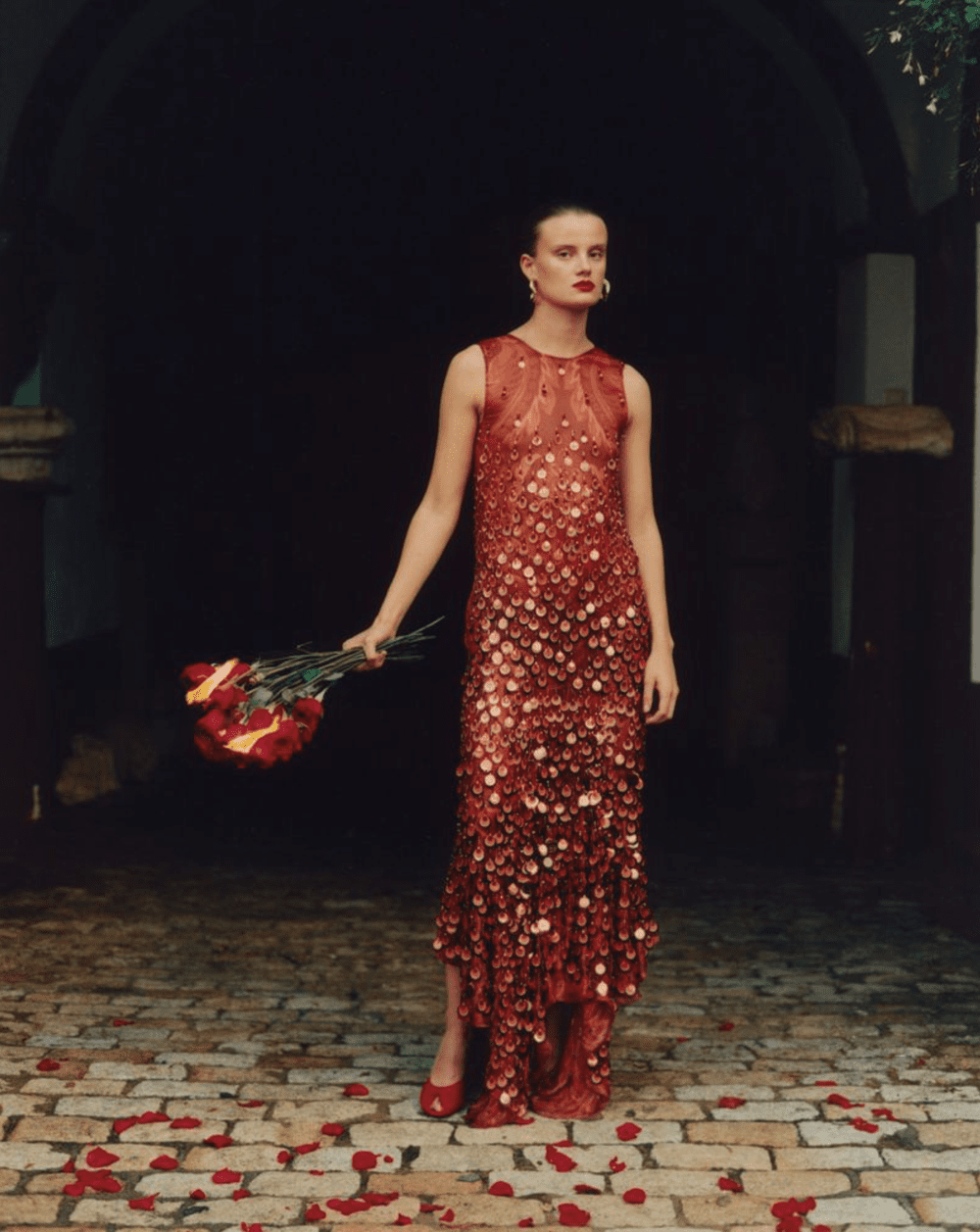 Lily Collins in Vogue Greece Jan 2023 by Cameron McCool — Anne of