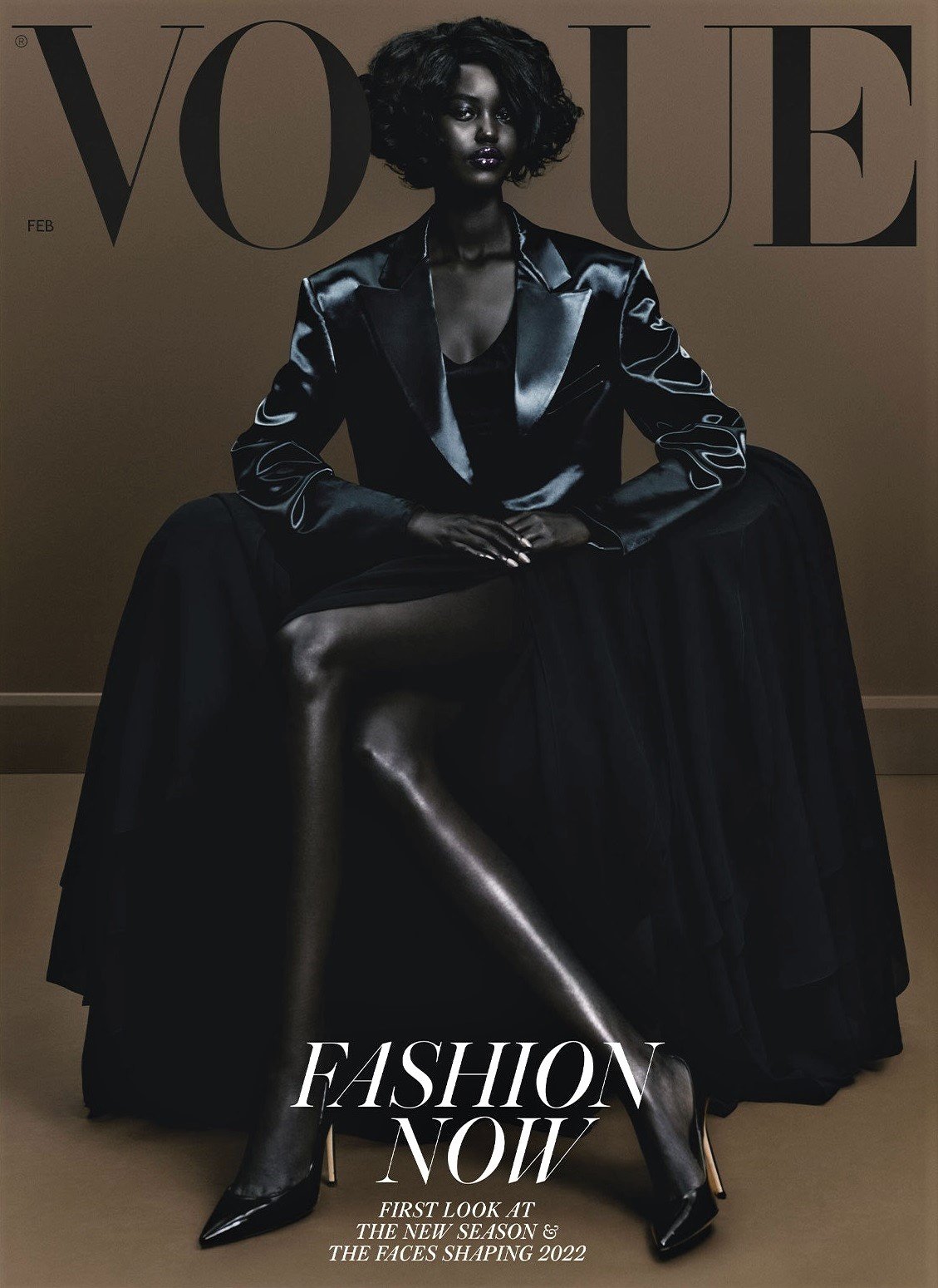Rafael Pavarotti Captures an African Models First British Vogue
