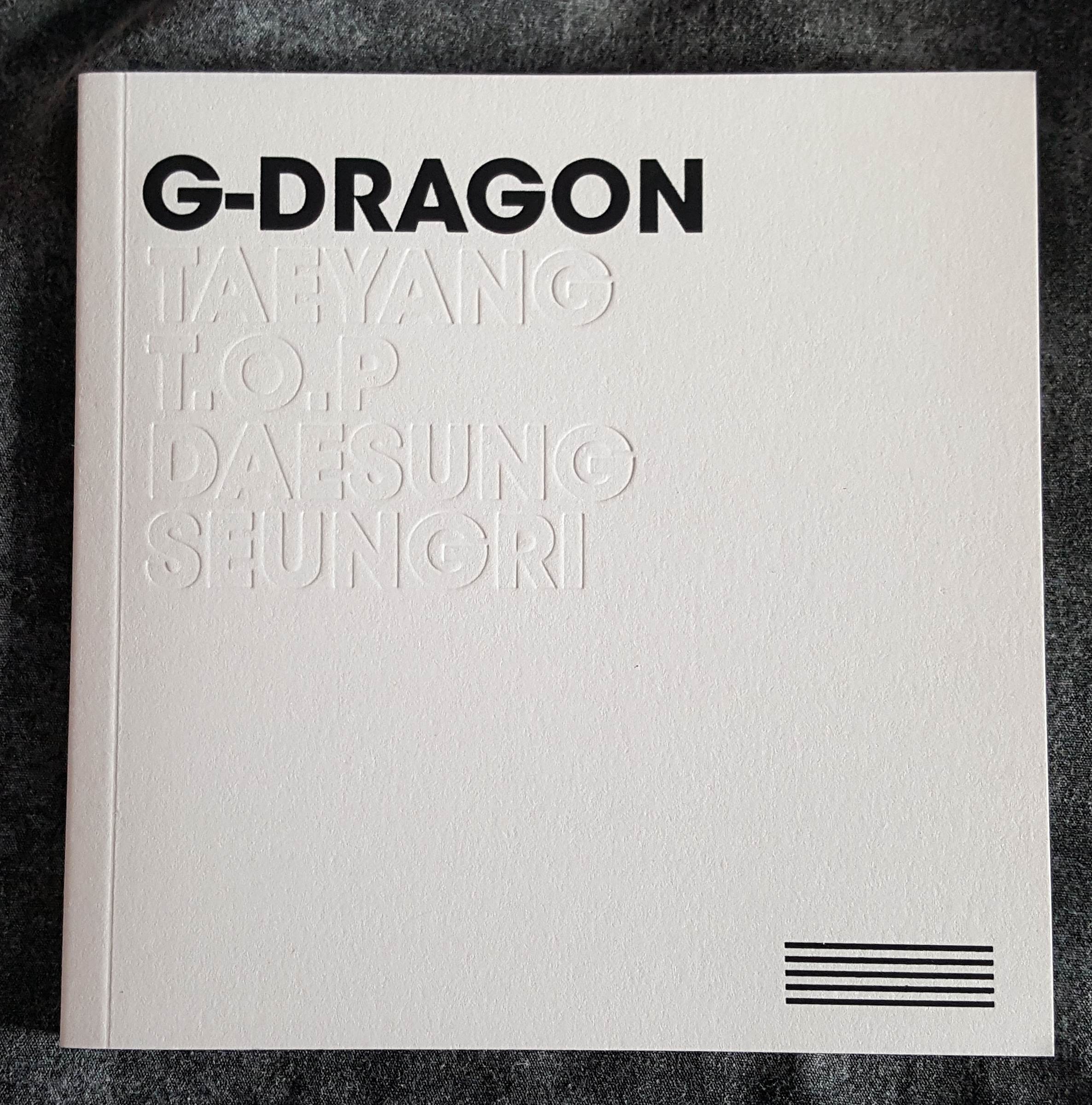 2016 - MADE Full CD - 1st Press Limited Edition - G-Dragon Version
