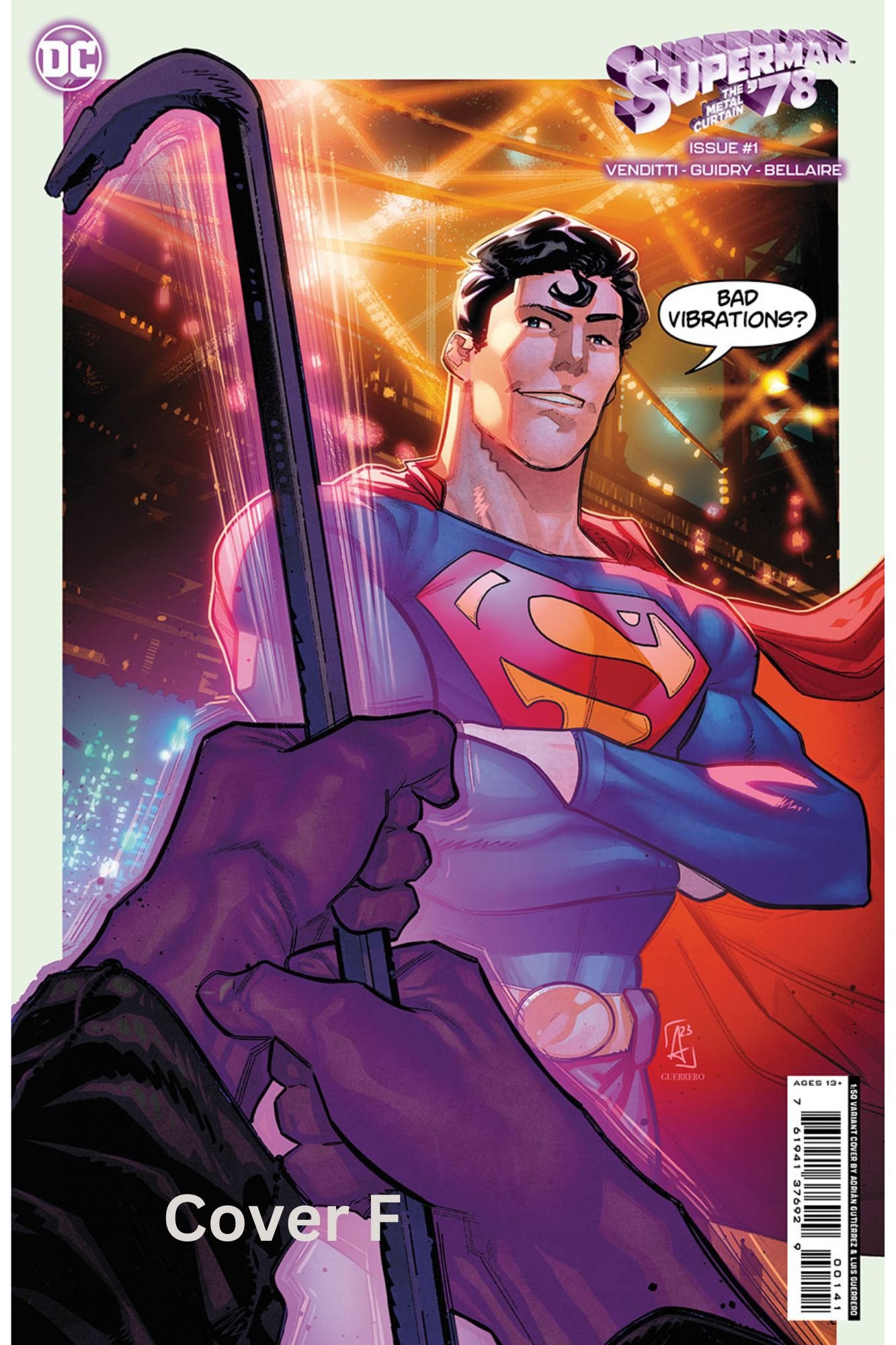Superman '78 The Metal Curtain #1 — The Art of Gavin Guidry