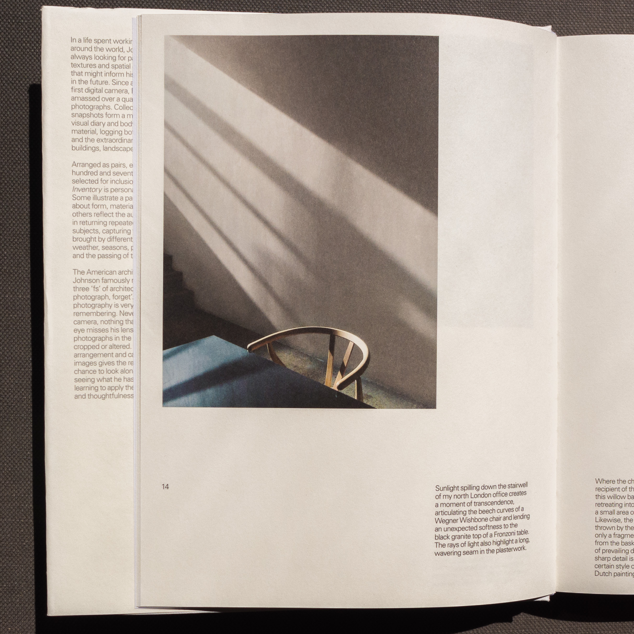 A Visual Inventory by John Pawson — danish architecture and design