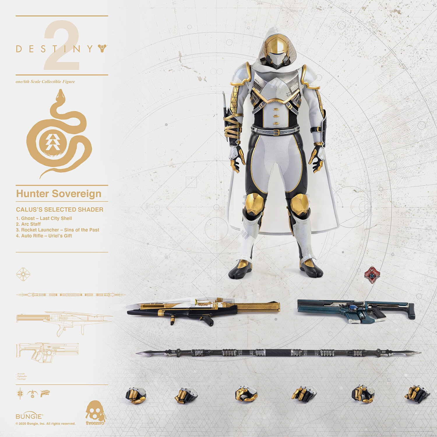 Destiny 2 - ハンター君主装備」2種が予約販売中！ — THREEZERO BLOG JP