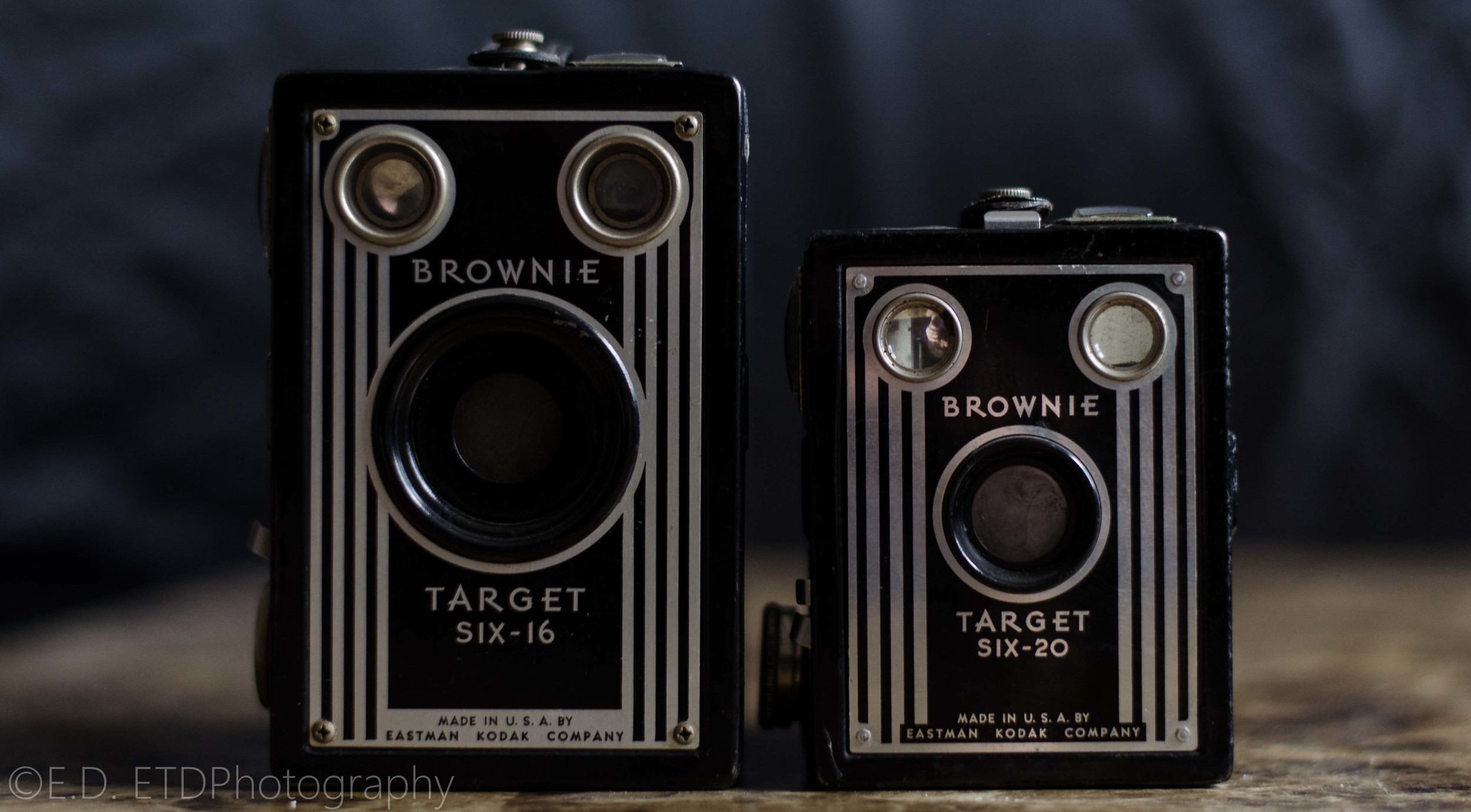 Vintage Camera Collection: Target Brownie Six-20 and Six-16