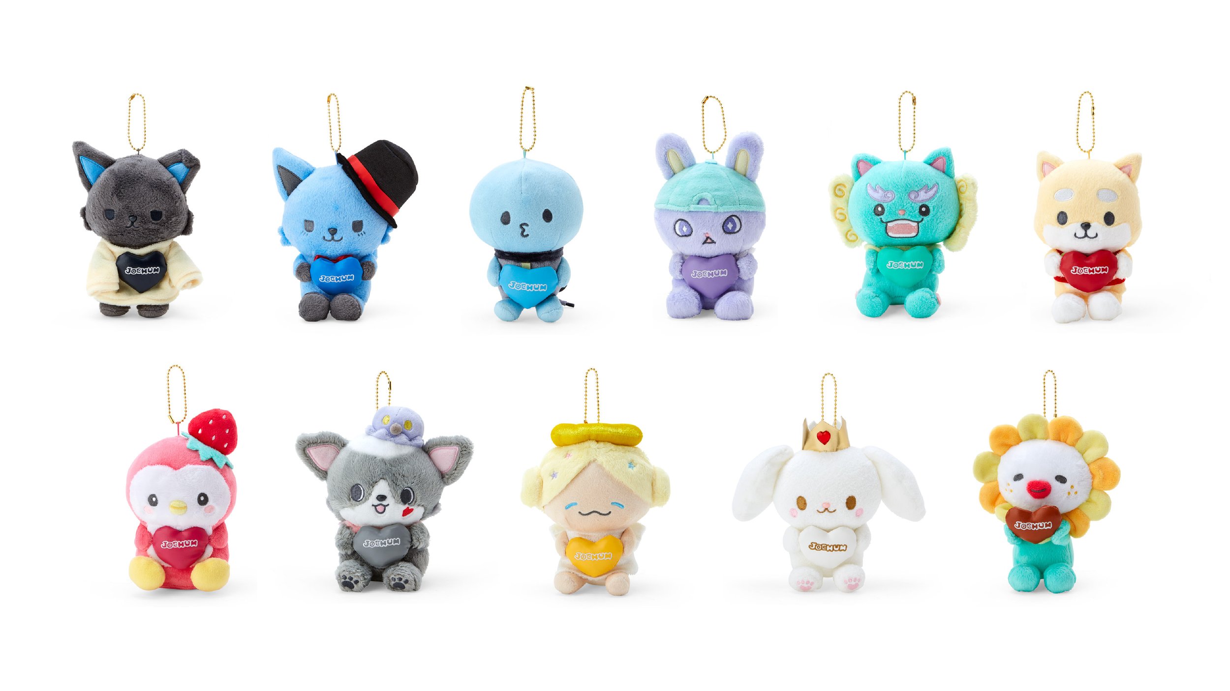 JO1とサンリオが共同開発した「JOCHUM」の150を超えるアイテムを販売