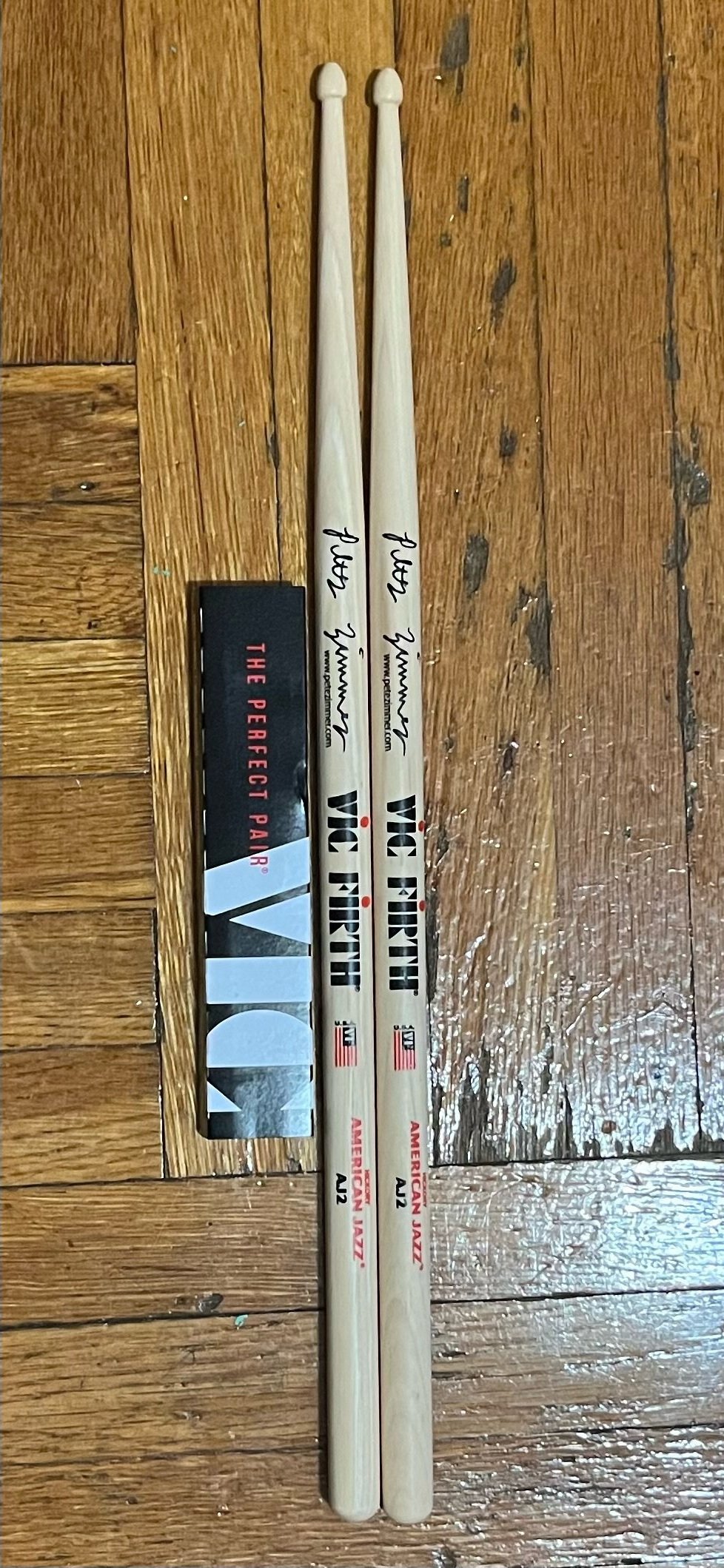 Vic Firth - Pete Zimmer Signature Drumsticks — Pete Zimmer