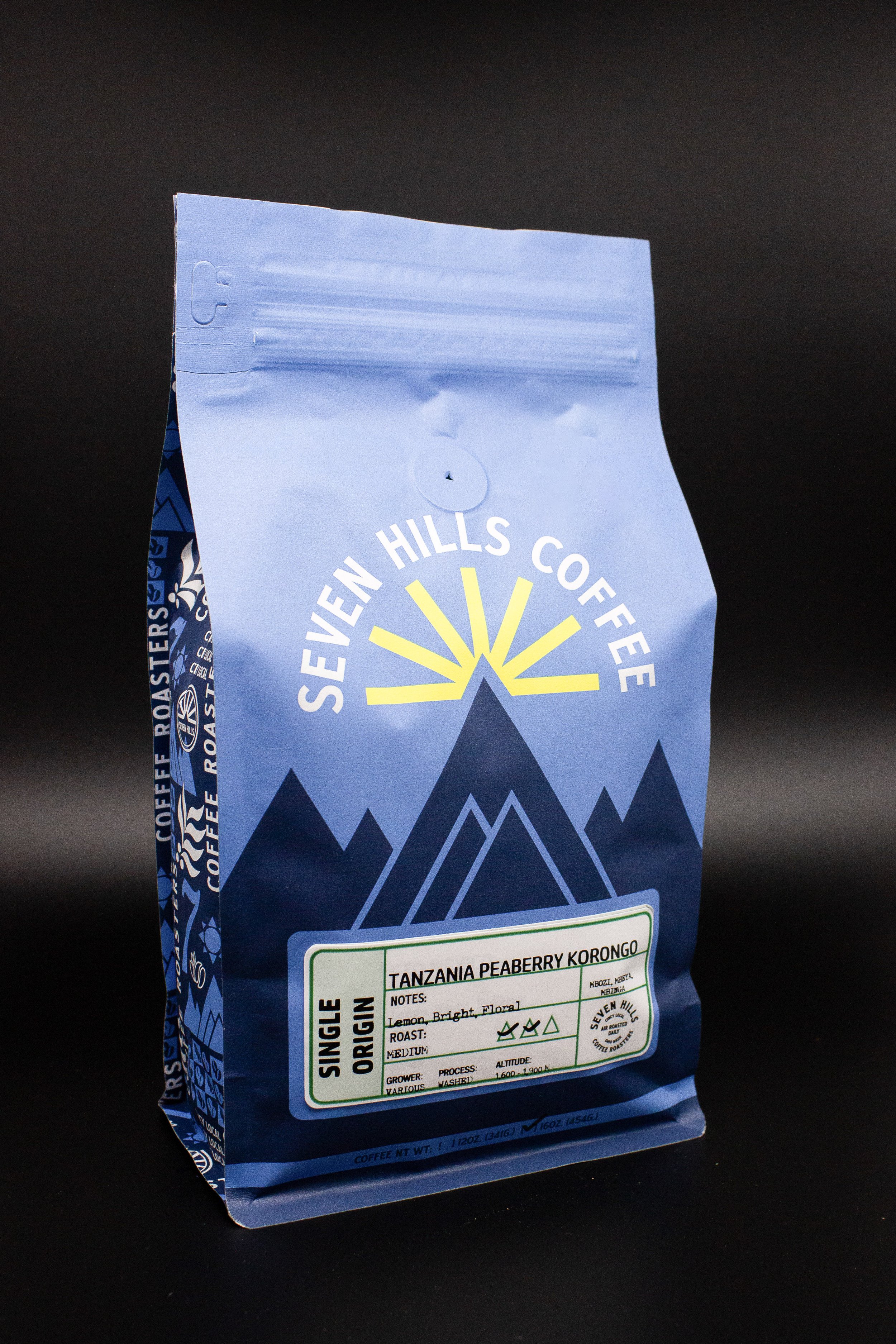 Fair Trade Organic Ethiopia Sidamo, Nura Korate — Seven Hills