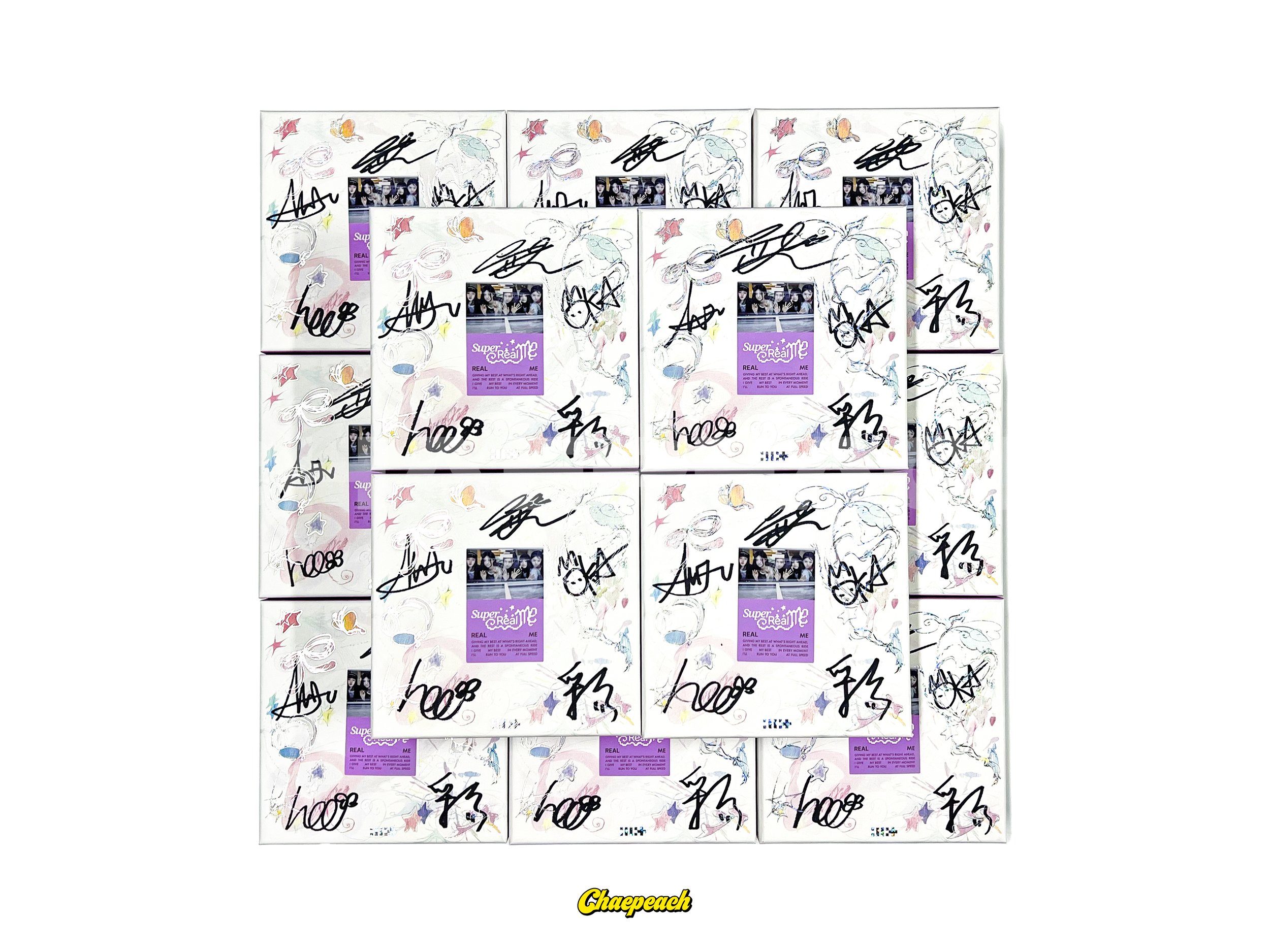 ILLIT - SUPER REAL ME (REAL ME Ver.) SIGNED ALBUM — chaepeach