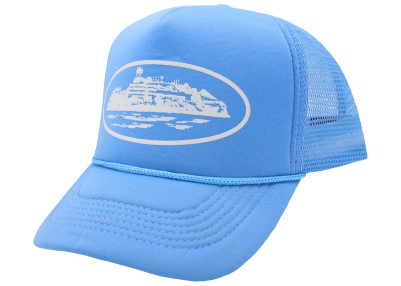 Corteiz Alcatraz Trucker Hat Baby Blue - SS22 - US