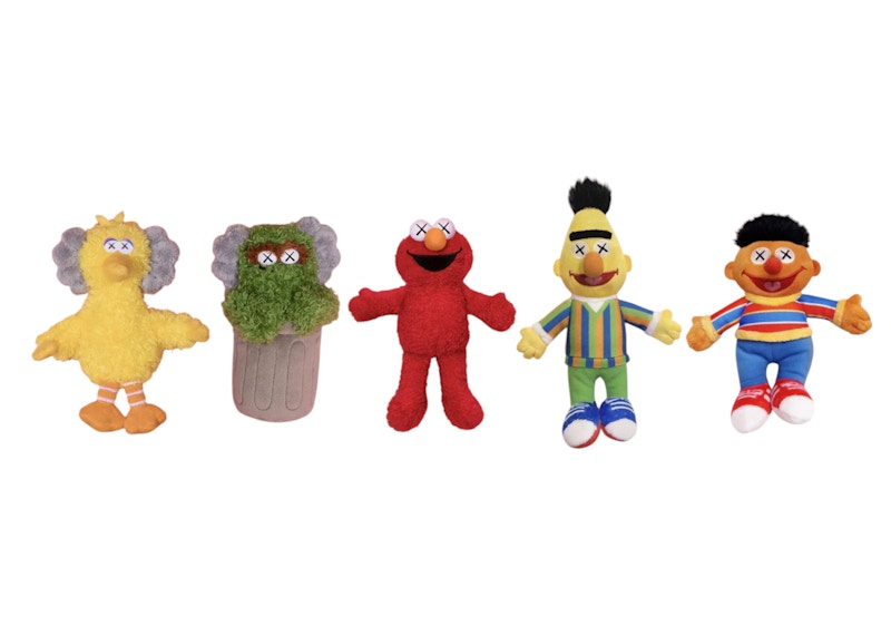 KAWS セサミストリート エルモ ウォーターパレード ソフビ The vinyl