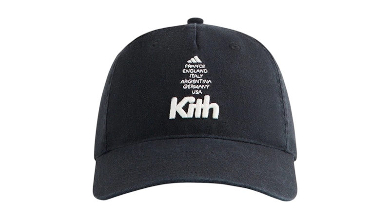 KITH adidas コラボ キャップ ネイビー KITH adidas コラボ キャップ
