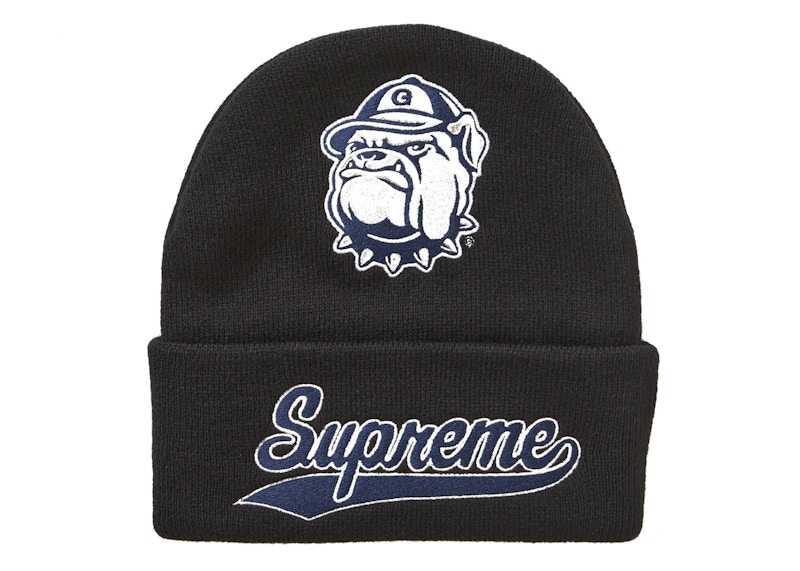 Supreme Mitchell & Ness NCAA Beanie Black - FW24 - US