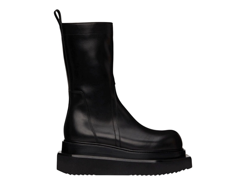 Rick Owens Beatle Turbo Cyclops Boots Black (Women's