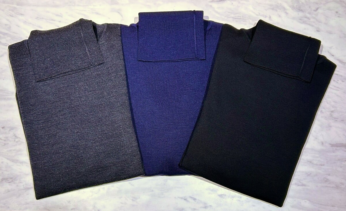 首元を暖かく】タートルネックセーター | 読む、鎌倉シャツ