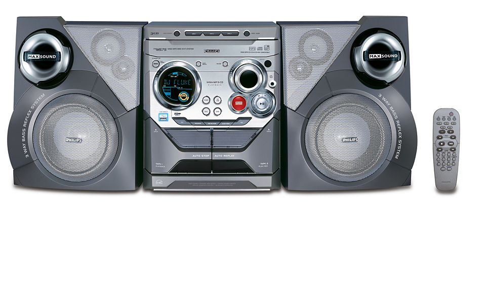 MP3/WMA Mini Hi-Fi System FWM575/37 | Philips