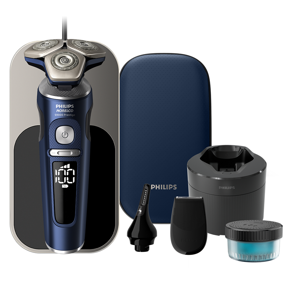 Limited Edition S9000 Prestige Wet & Dry Electric shaver with