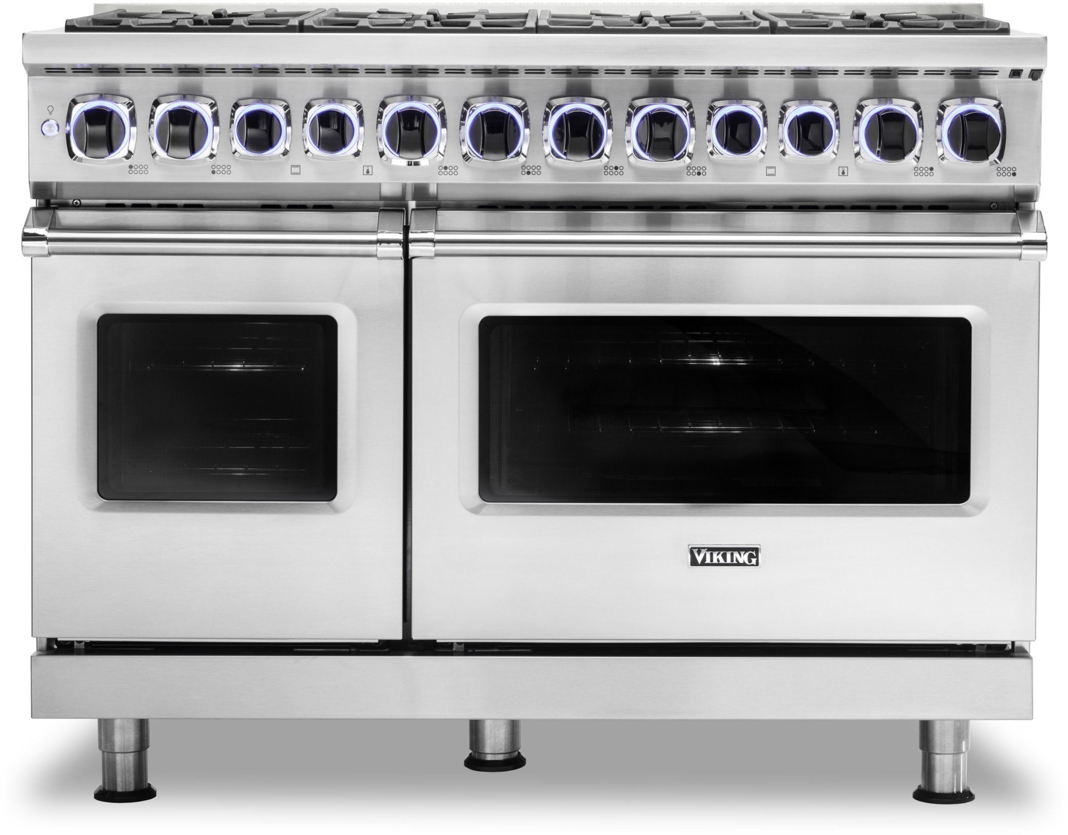 Viking VDR74828BSSLP 48 Inch Freestanding Professional Dual Fuel