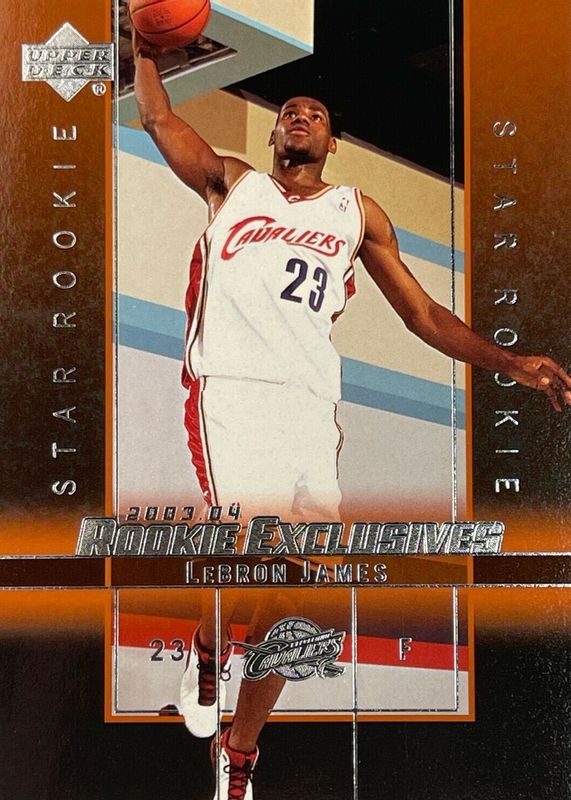 LeBron James 2003 Upper Deck Rookie Exclusives #1 Base Price Guide