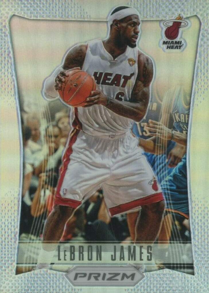 LeBron James 2012 Prizm #1 Silver Price Guide - Sports Card Investor