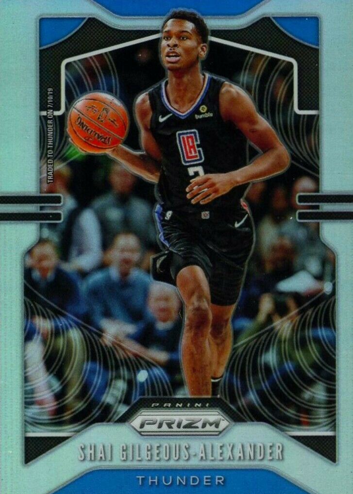 Shai Gilgeous-Alexander 2019 Prizm #122 Silver Price Guide