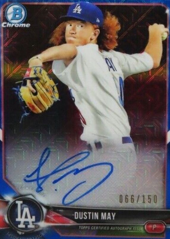 Dustin May Baseball Cards Price Guide - Sports Card Investor