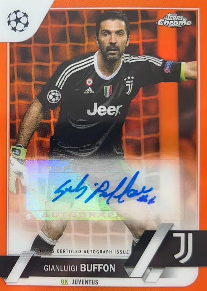 Gianluigi Buffon 2022 Topps Chrome UEFA Club Competitions #CA-GB