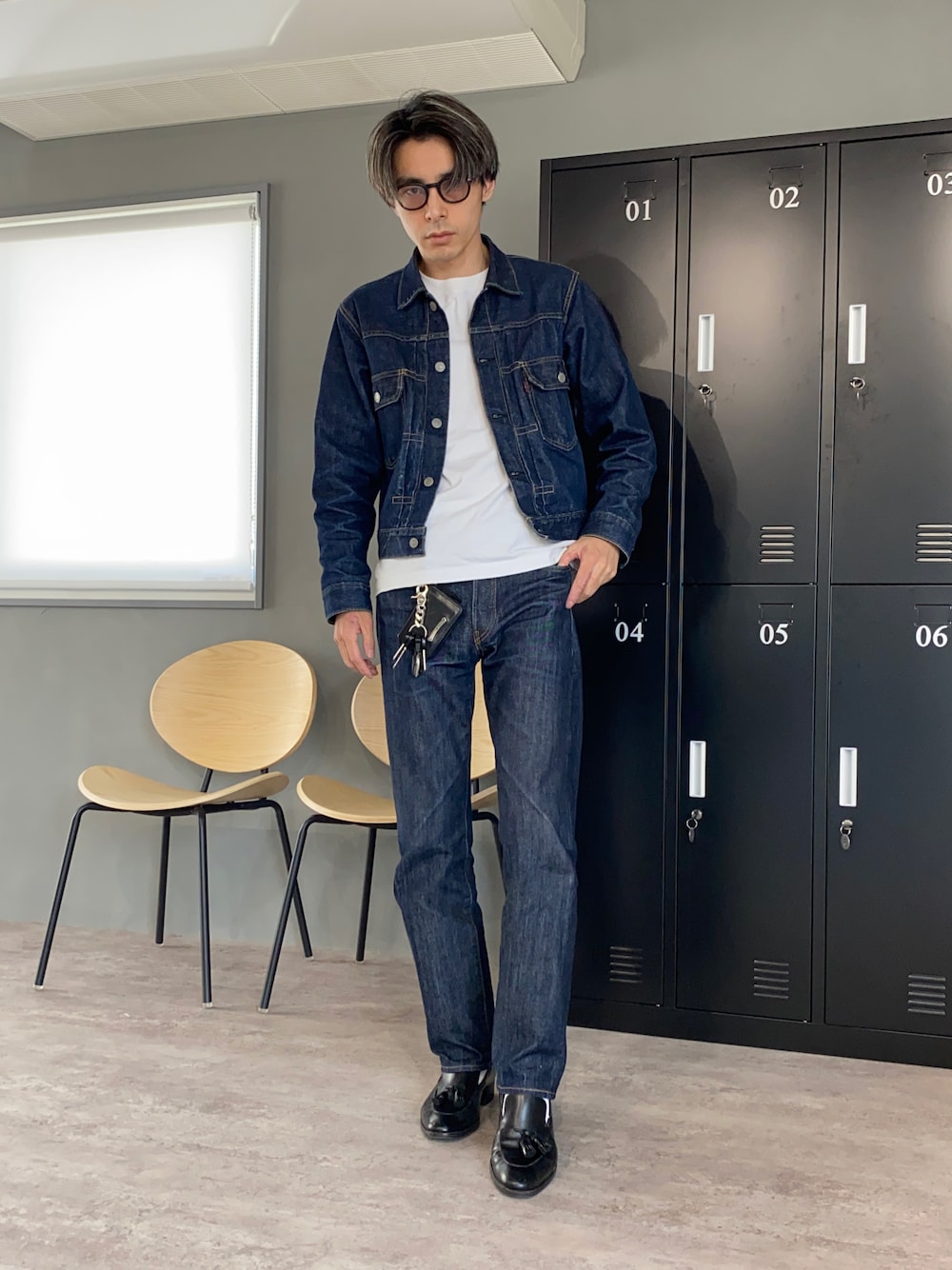 WTR｜LEVI'S VINTAGE CLOTHINGのデニムパンツを使ったコーディネート
