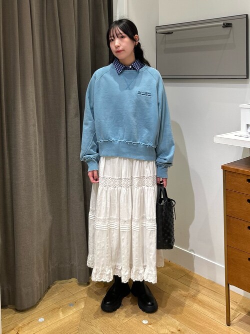 セール】【Champion別注】ROSE BUD×Champion HEAVY WASH SWEAT