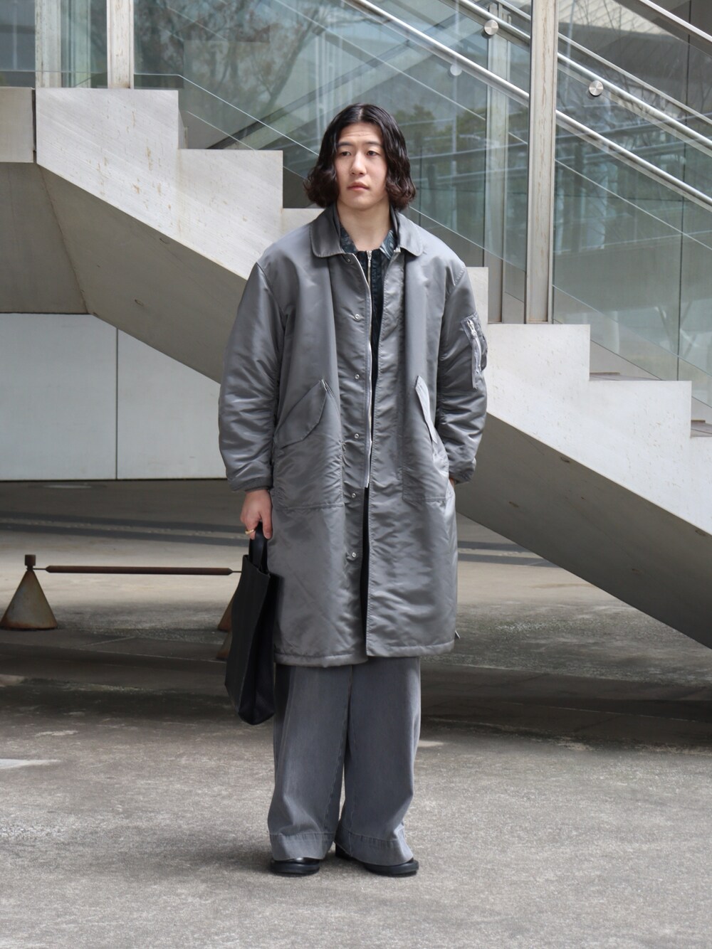 08sircus（ゼロエイトサーカス）の「Long MA-1 rever（その他アウター