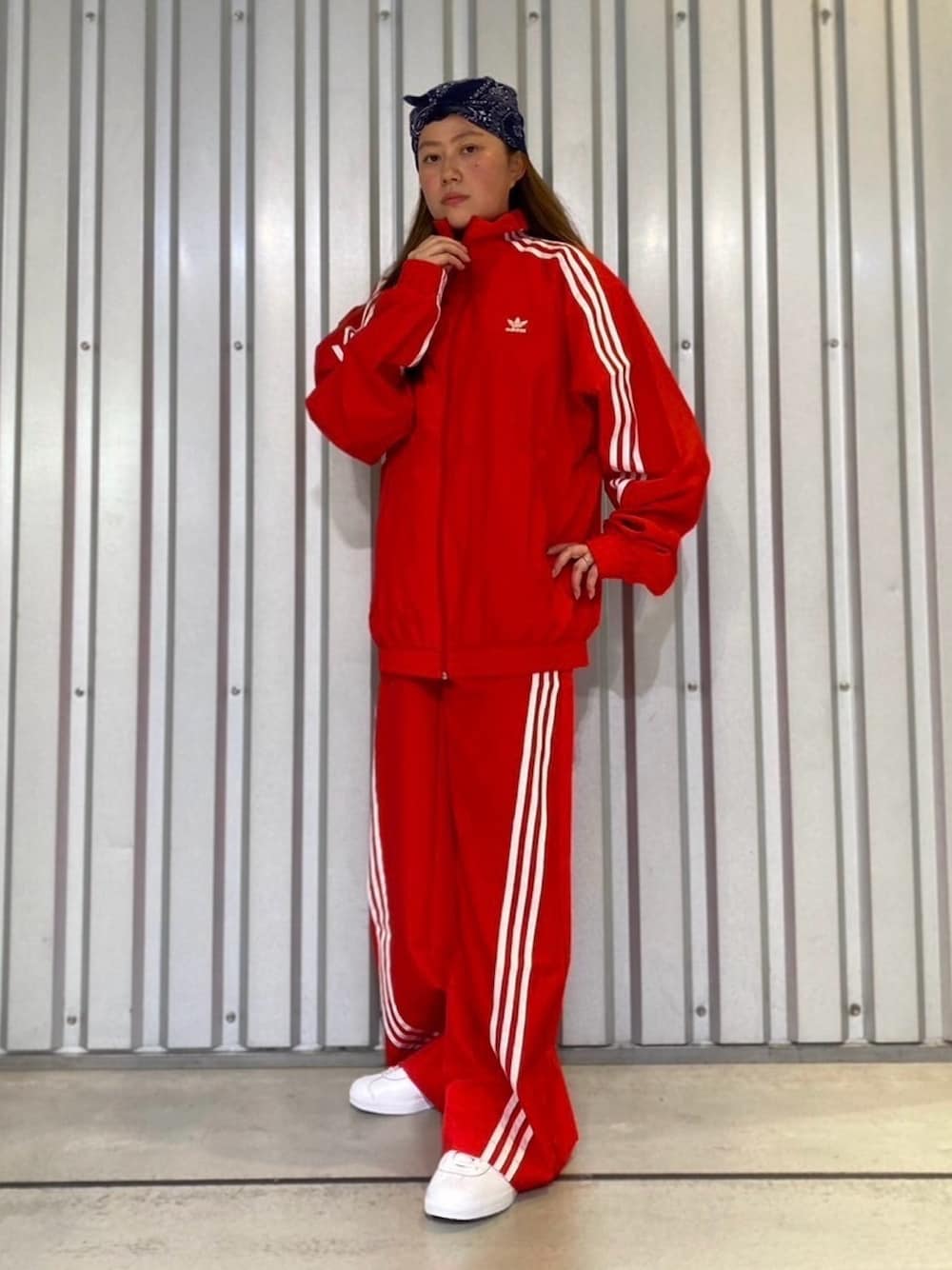 Adilenium オーバーサイズ トラックパンツ / アディダスオリジナルス