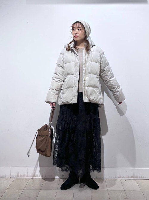 セール】ウツクシルエット撥水ダウンブルゾン/497167（ダウン