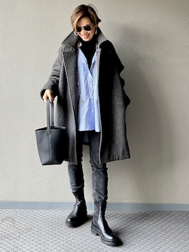 Victorian arrow ハーフコートを使った人気ファッションコーディネート