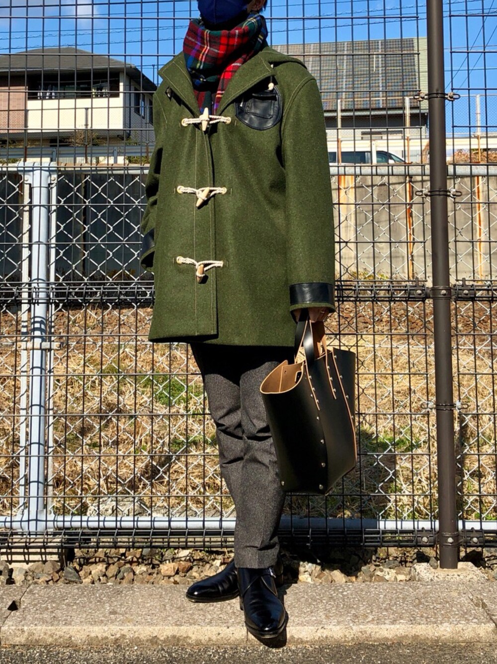 Maison Margiela ダッフルコート カーキ サイズ46 Maison Margiela