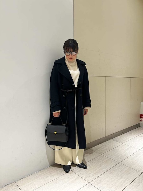 セール】ベルト付きリバーピーコート（ピーコート）｜Mila Owen（ミラ