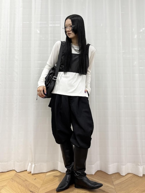 インヒールロングブーツ（ブーツ）｜ADAM ET ROPE'（アダムエロペ）の