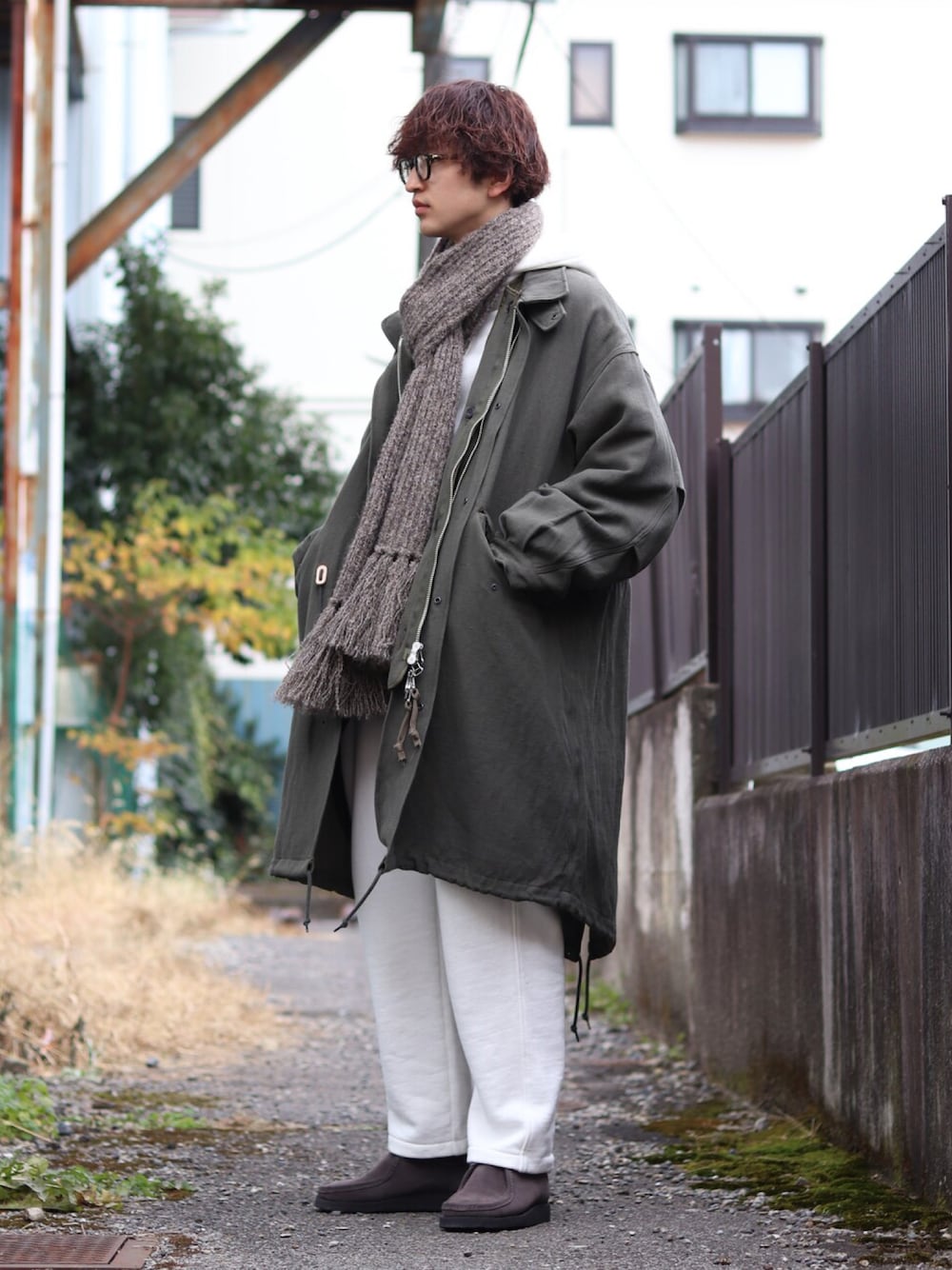 ARKnets STAFF(ARKnets)｜markaのモッズコートを使ったコーディネート