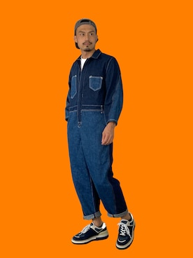 Levi's REDのつなぎ/オールインワンを使った人気ファッション