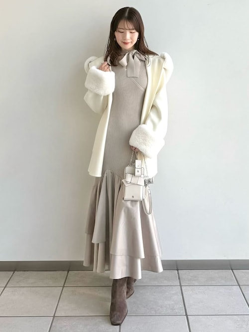 セール】ファーリバーミドルコート（トレンチコート）｜FRAY I.D