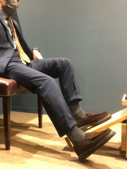 Berwick バーウィック コイン ローファー 5293 ヴィブラム ソール